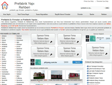 Tablet Screenshot of prefabrikevrehberi.com